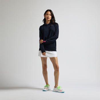 Washable Cashmere Hoodie Twilight
