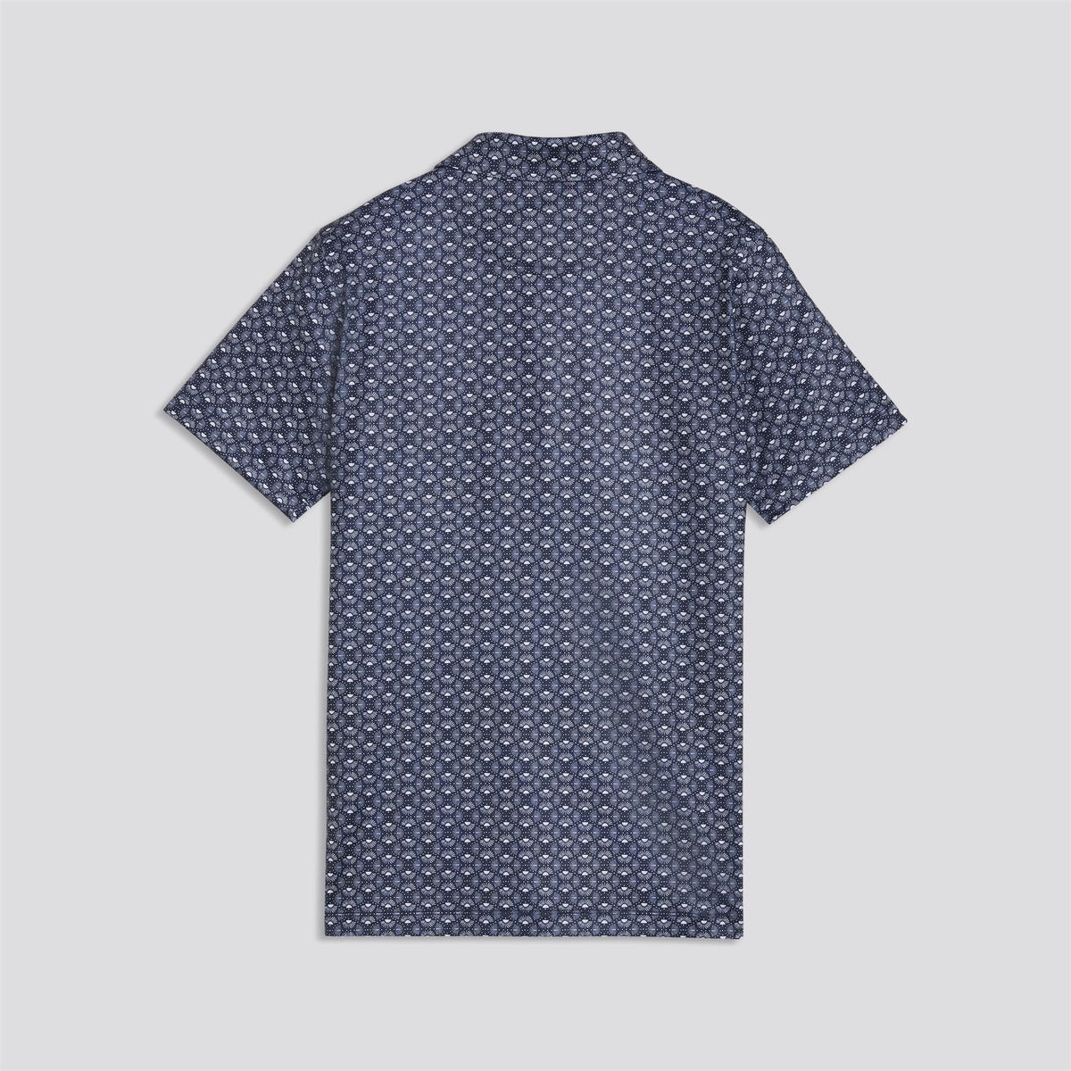 Boys Mattr Scallop Polo Shirt Deep Navy/White Gloe
