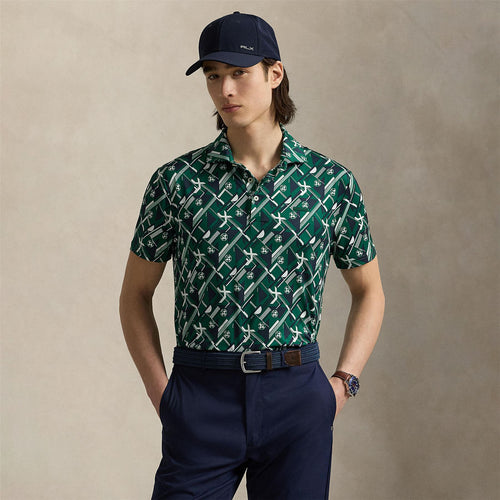 RLX Tailored Fit Polo Kelly Green RLX Action Graphic