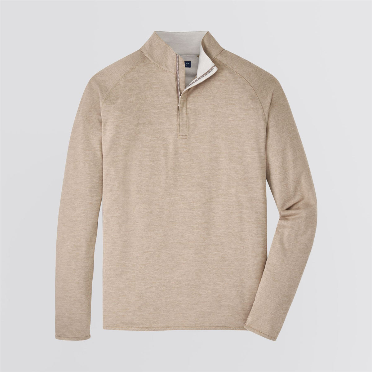 Stealth Performance Quarter-Zip Mid Layer Biscotti