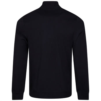 Techsoft Avery Mock Neck Quarter Zip Navy Blazer