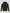 Organic Knitted Cotton Logo Hoodie Green
