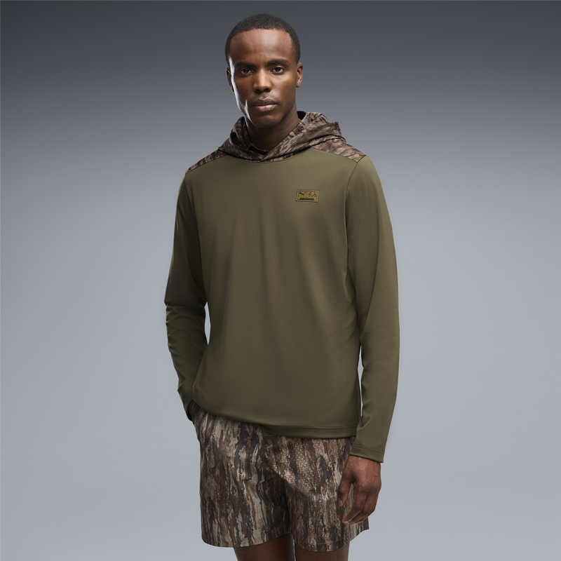 x REALTREE Cloudspun Tech Hoodie Dusty Olive