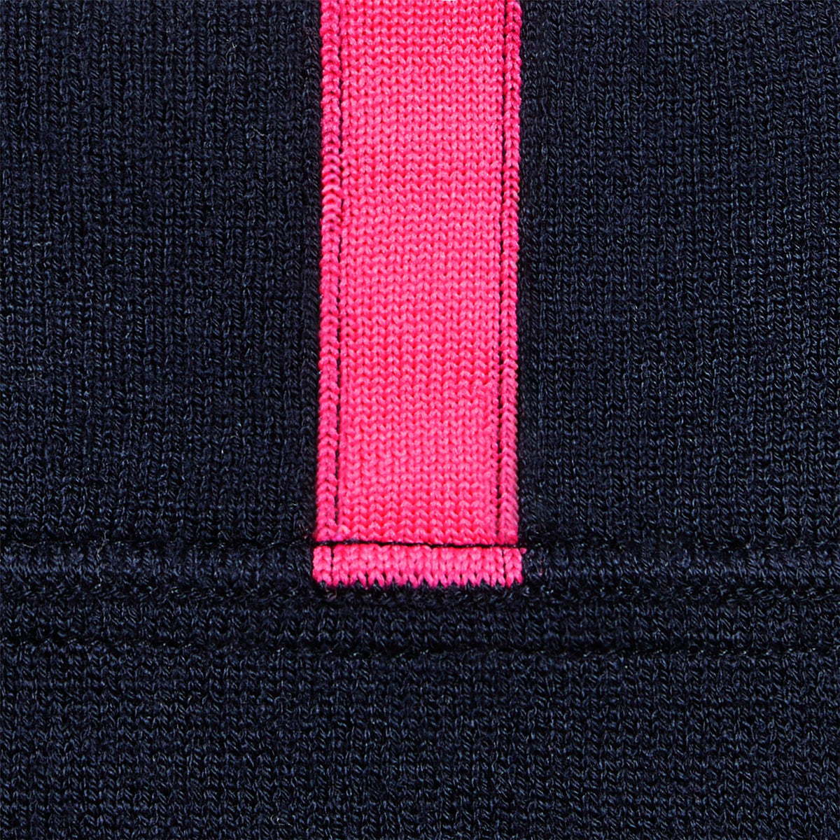 Merino Wool Blend Raglan Quarter Zip Mid Layer Twilight