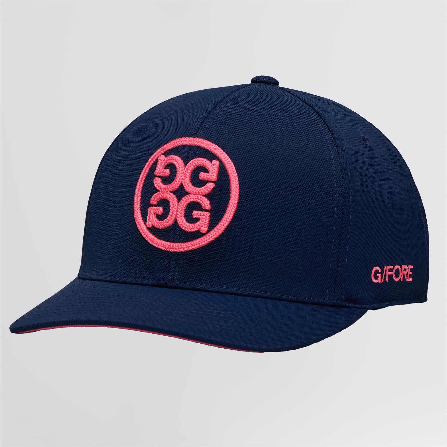 Circle G's Chainstitch 110 Cotton Twill Snapback Twilight/Knockout Pink