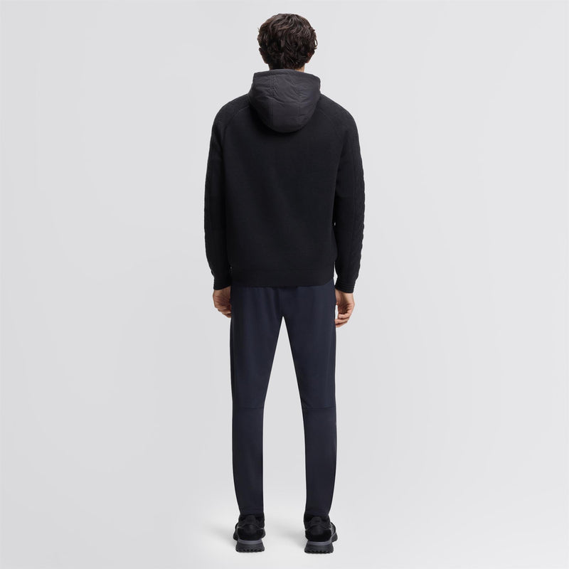 Mirror Hybrid Hooded Jacket Dark Blue