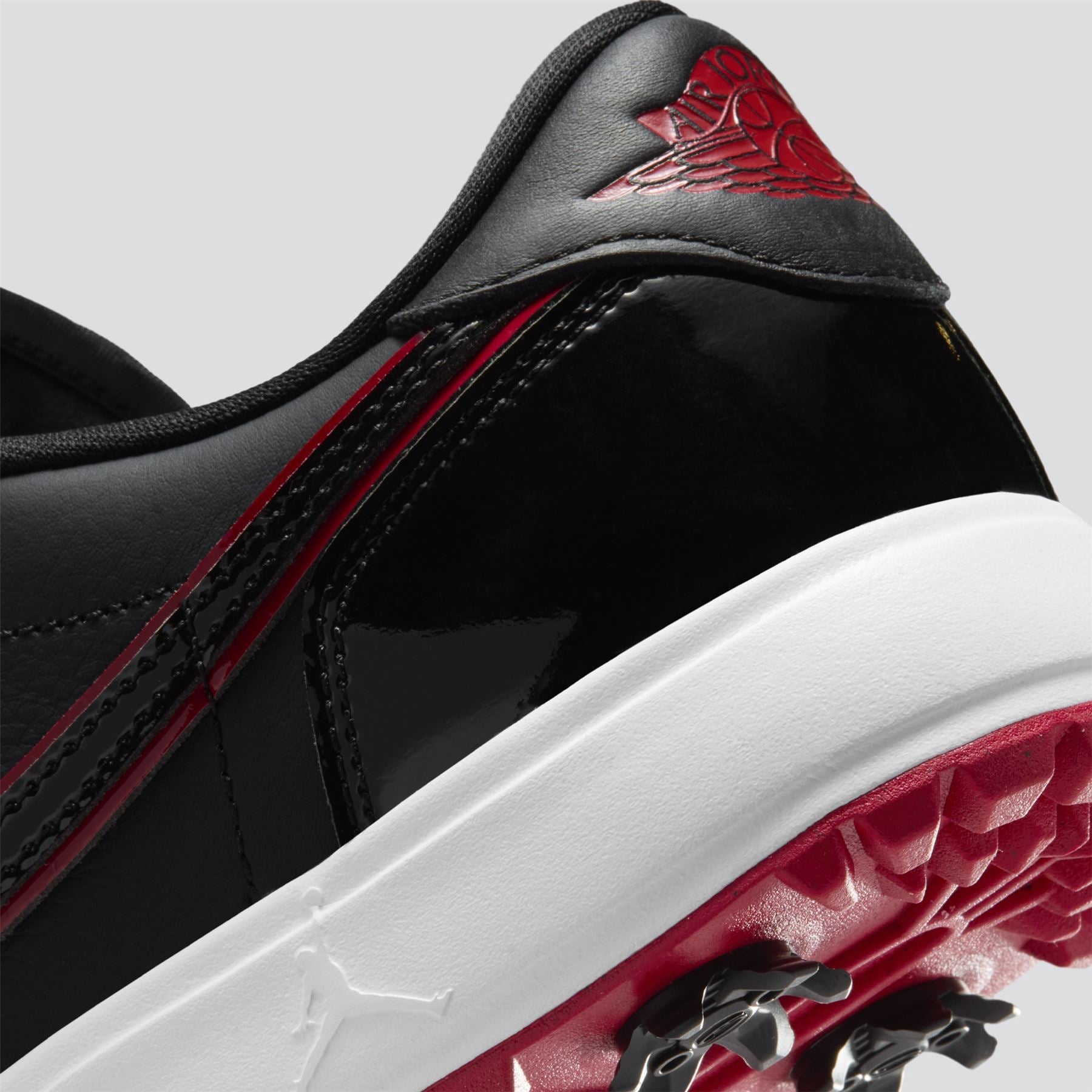 早い者勝ち　NIKE JORDAN GOLF シューズ ブラック レッド Air Jordan 1 Low Golf Shoes Black/Red – TRENDYGOLF UK