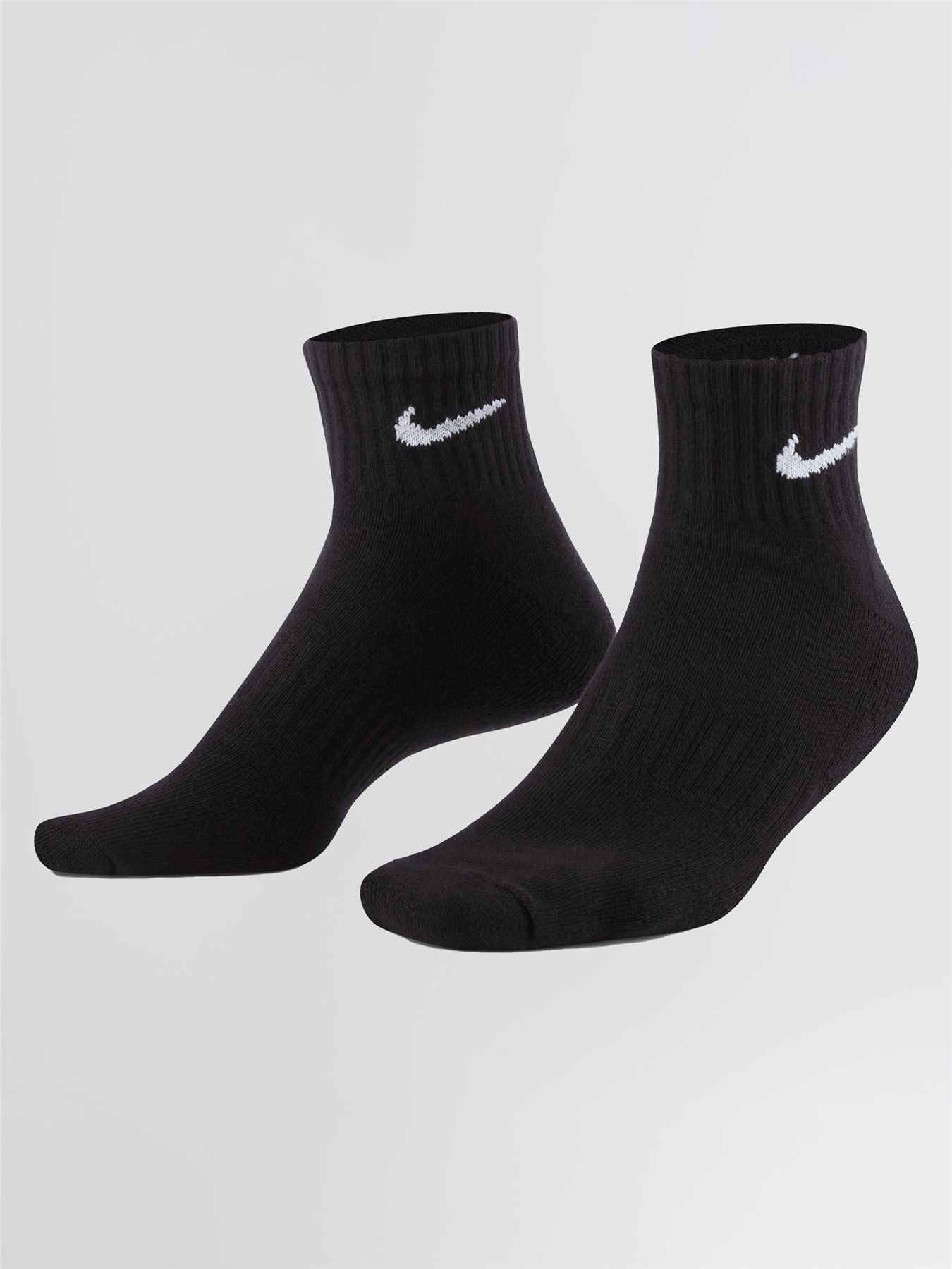Everyday Cushioned Socks Black/White