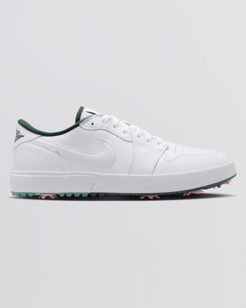 Nike GOLF Air Jordan 1 Low ホワイト Jordan Golf Air Jordan 1 Low Spiked Golf Shoes White | TRENDYGOLF UK
