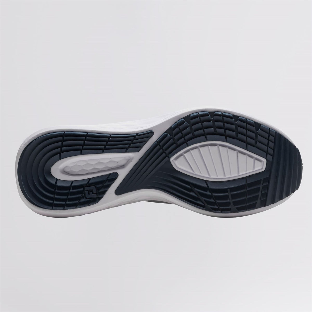 FJ Pulse Spikeless Golf Shoes White/Navy/Blue