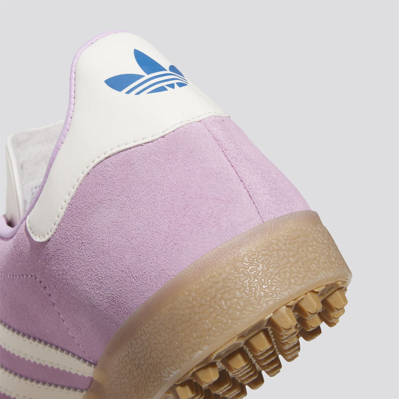 adidas Originals Gazelle Spikeless Golf Shoes Bliss Lilac/Chalk White/Bluebird