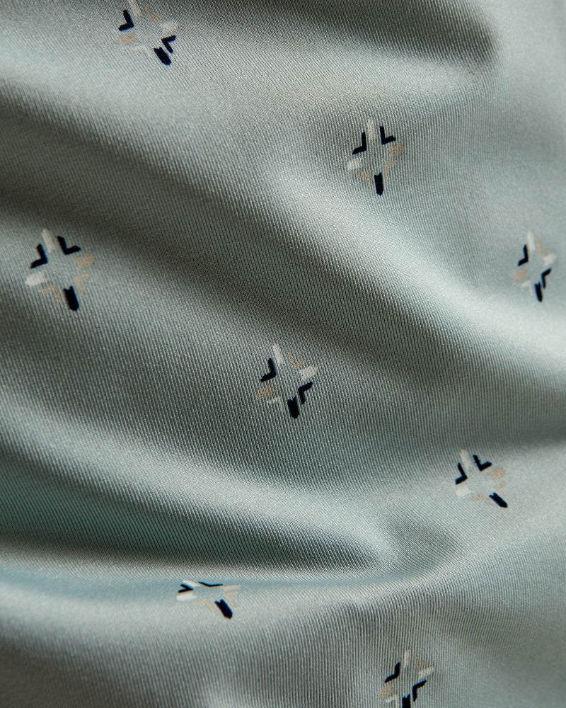 Ultimate365 Essence Print Climacool Polo Wonder Sage