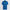 Stripe Pique Polo Bluebird/Night Indigo