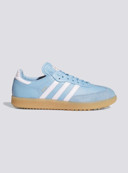 Samba Spikeless Golf Shoes Collegiate Blue/Footwear White/Gum
