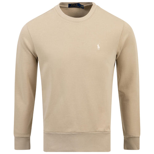 Polo Golf Coupe Standard Sweat-shirt en coton éponge Coastal Beige - SS24
