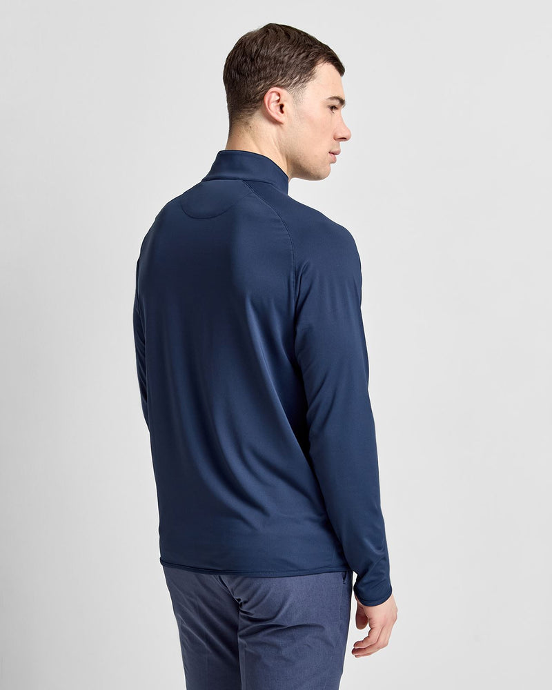 Stealth Performance Quarter-Zip Mid Layer Navy
