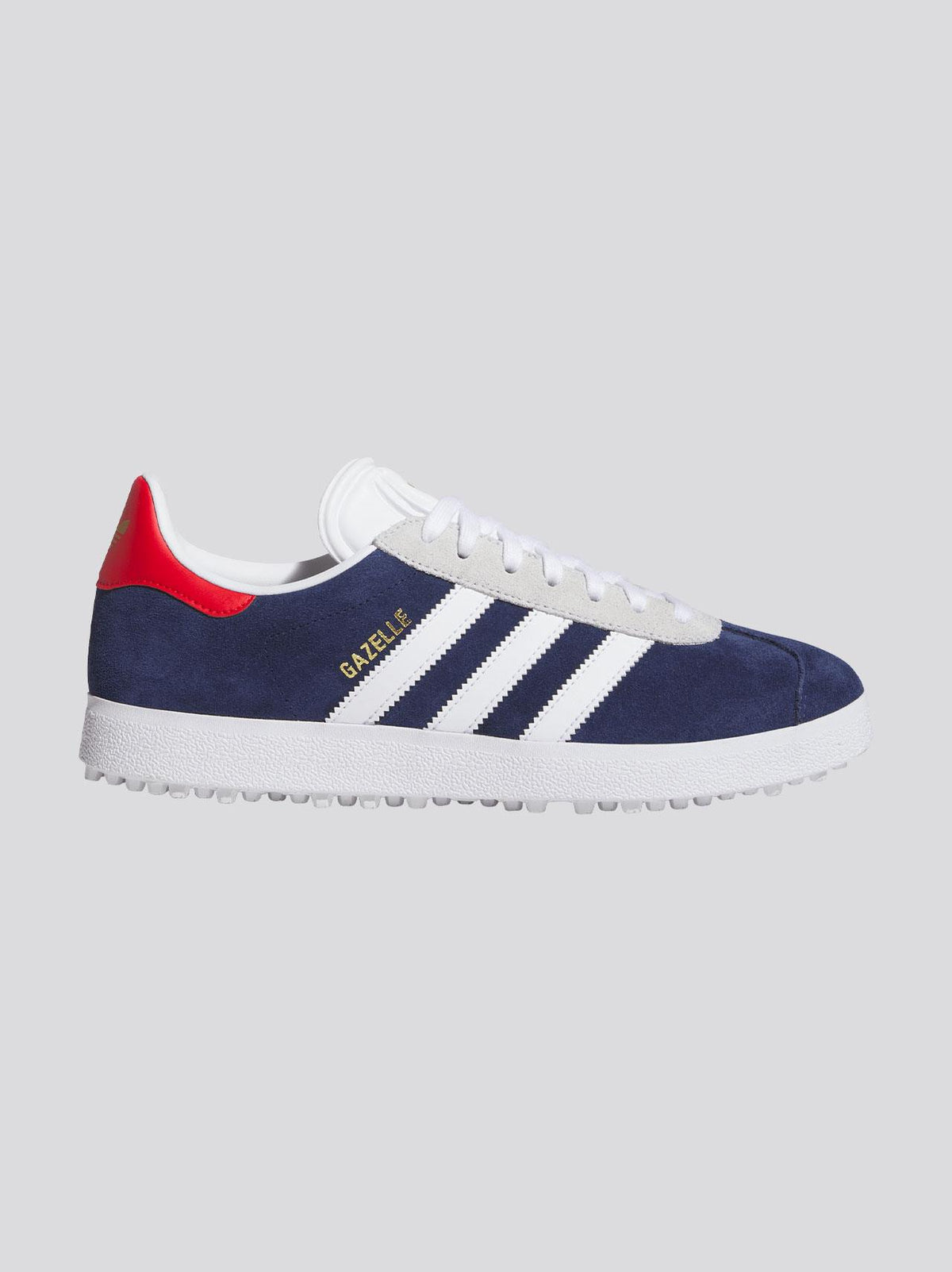adidas Originals Gazelle Spikeless Golf Shoes Dark Blue/Footwear White/Pure Ruby