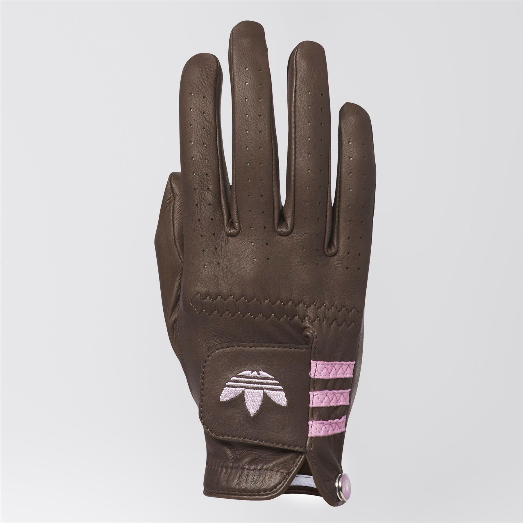 Right Hand Leather Glove Dark Brown