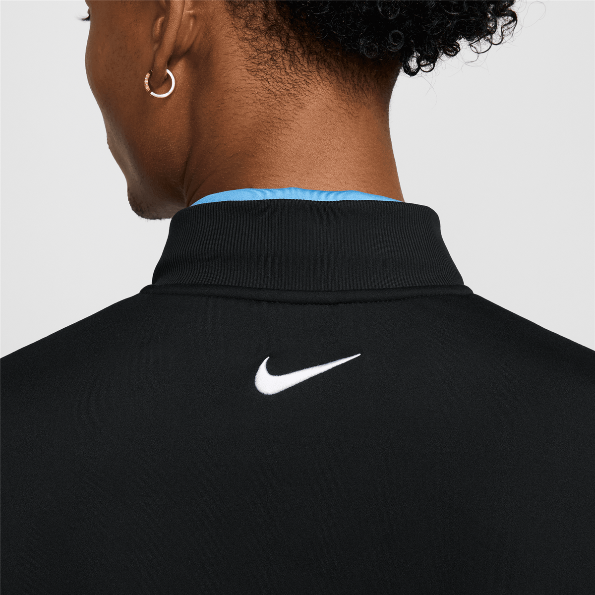 Tour Half Zip Mid Layer Black/White