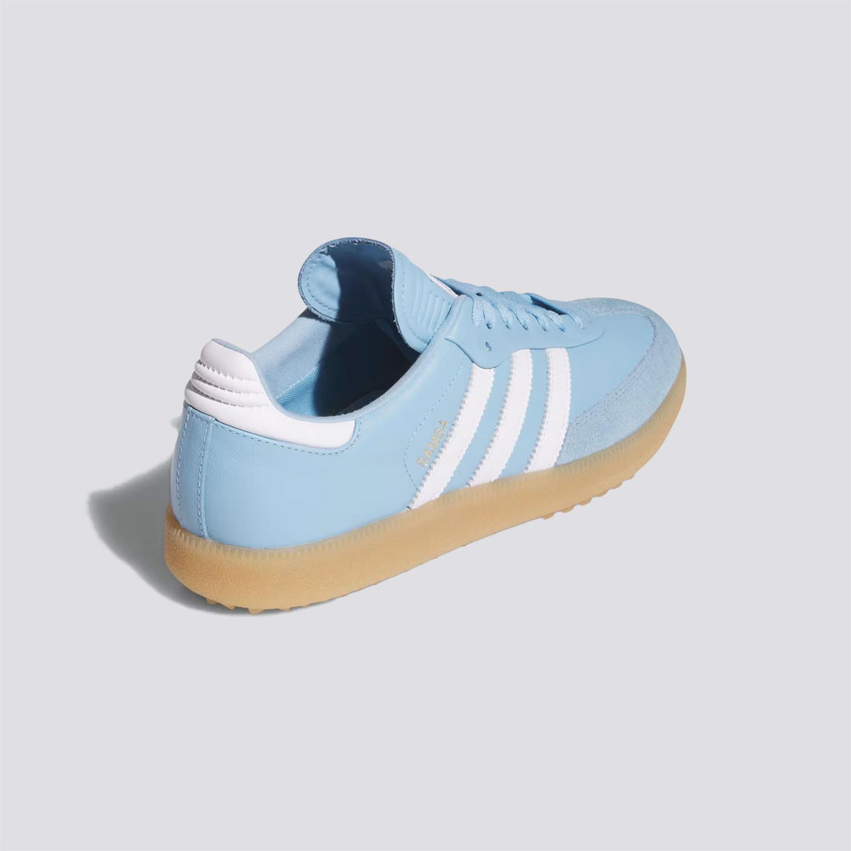 adidas Originals Samba Spikeless Golf Shoes Collegiate Blue/Footwear White/Gum