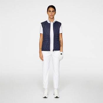 Holma Quilt Hybrid Vest JL Navy