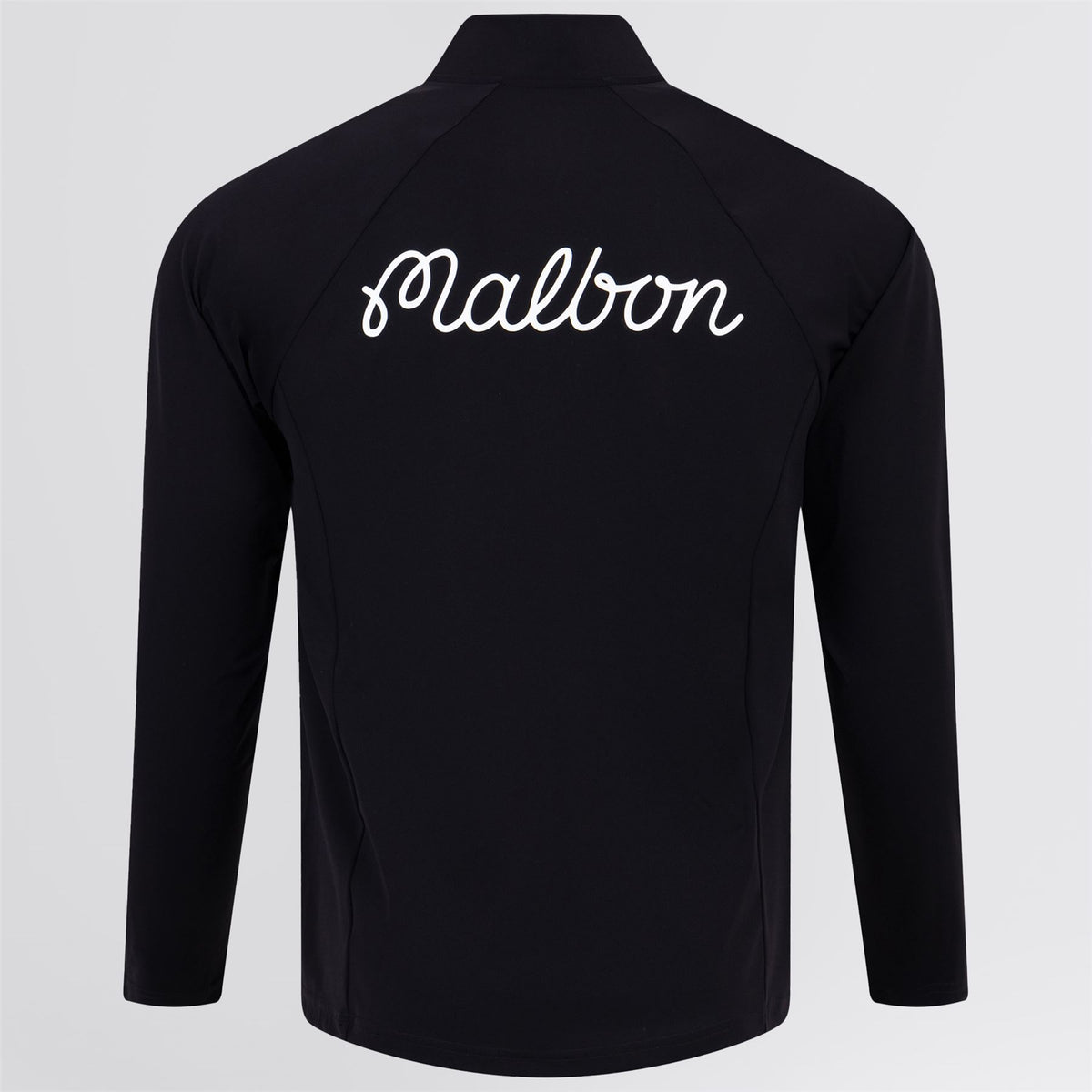 Performance Raglan Quarter Zip Mid Layer Black