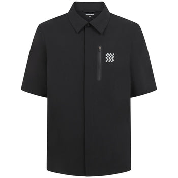 Manors Tailored Frontier Polo Black | TRENDYGOLF UK
