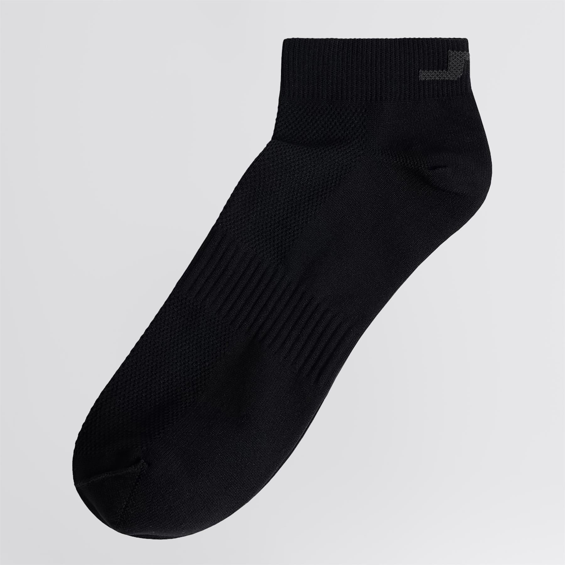 Rise Short Socks Black