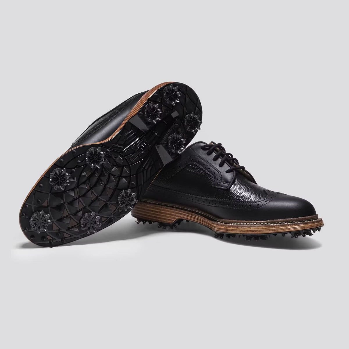 Premiere Series Marquis Spiked Golf Shoes Black/Brown