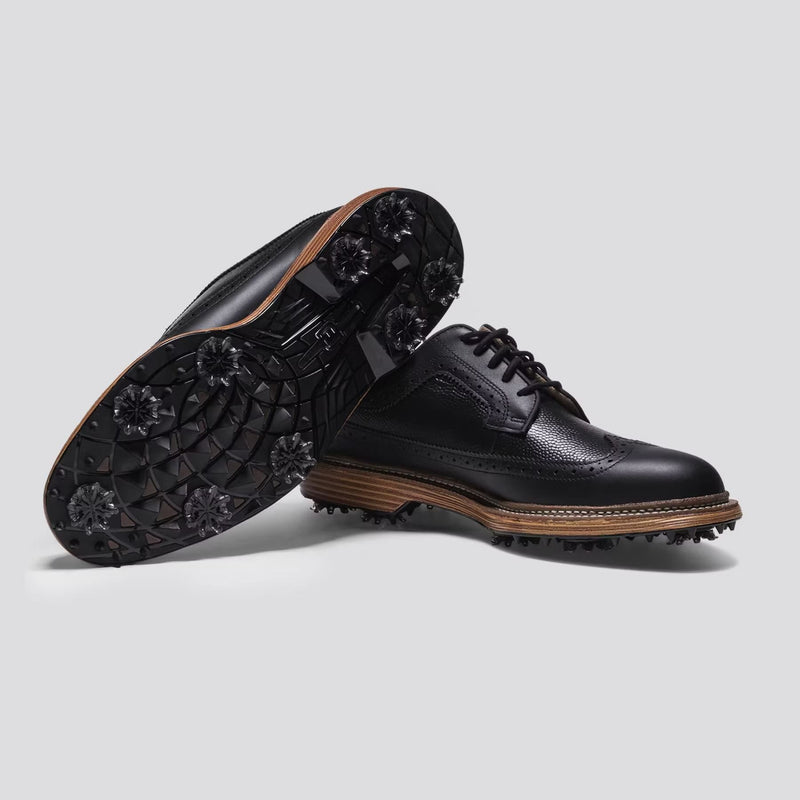 Premiere Series Marquis Spiked Golf Shoes Black/Brown
