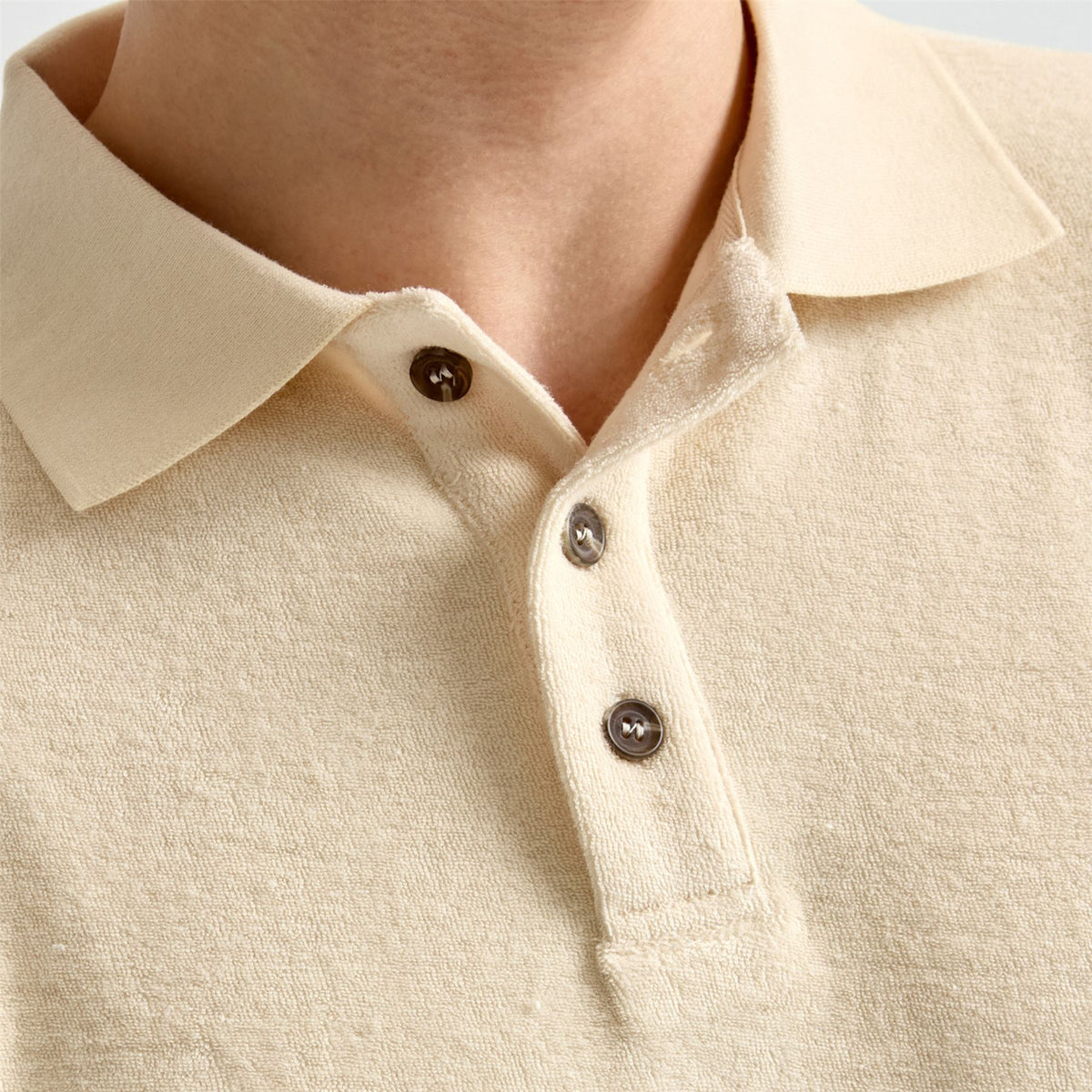 Kooka Terry Polo Beige