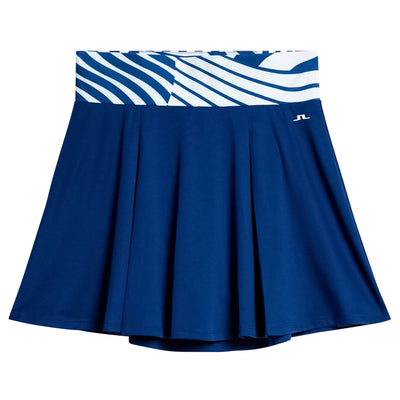 Womens Adis Lux TX Jersey Skirt Estate Blue - SU24