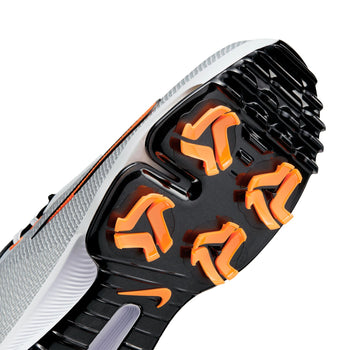 Air Zoom Infinity Tour NEXT% 2 Golf Shoes Pure Platinum/Safety Orange/White