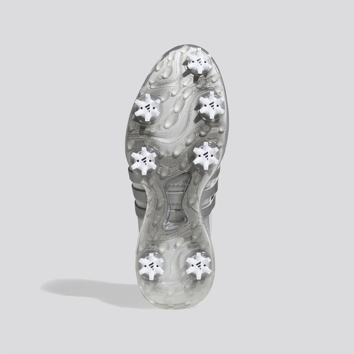 Tour360 24 Spiked Golf Shoes Footwear White/Iron Metallic/Silver Metallic