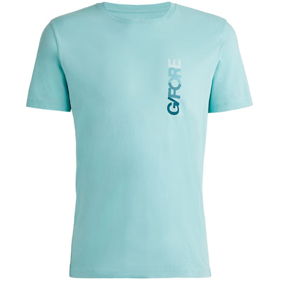 T-Shirt Coupe Ajustée En Coton Dégradé Seaglass - AW23