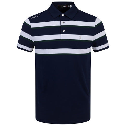RLX Performance Pique Polo French Navy/Pure White - AW23