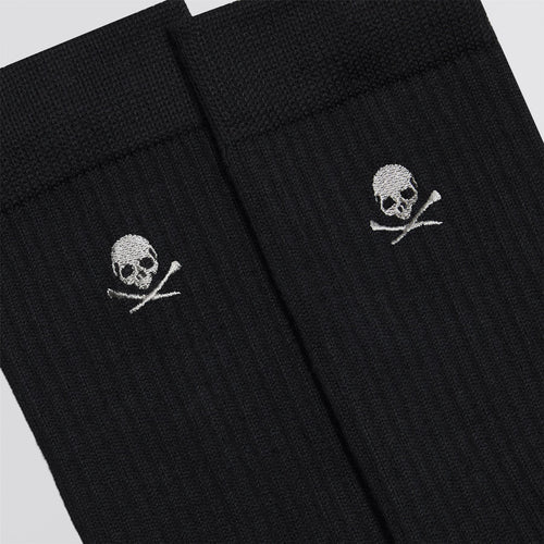 Pray For Birdies Crew Sock Onyx