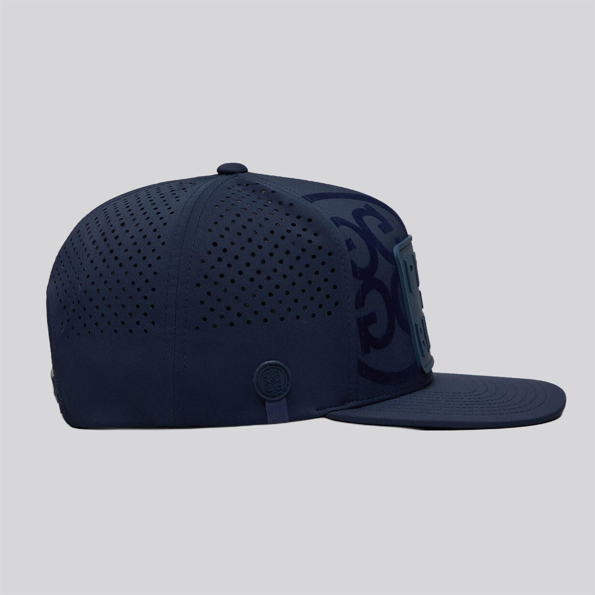 Pray For Birdies Patch Perforated Delta Hat Twilight