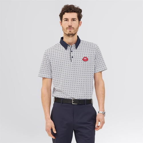 Frank Polo Bright White/Navy Blazer