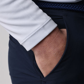 Bannock LS Polo Mist Grey