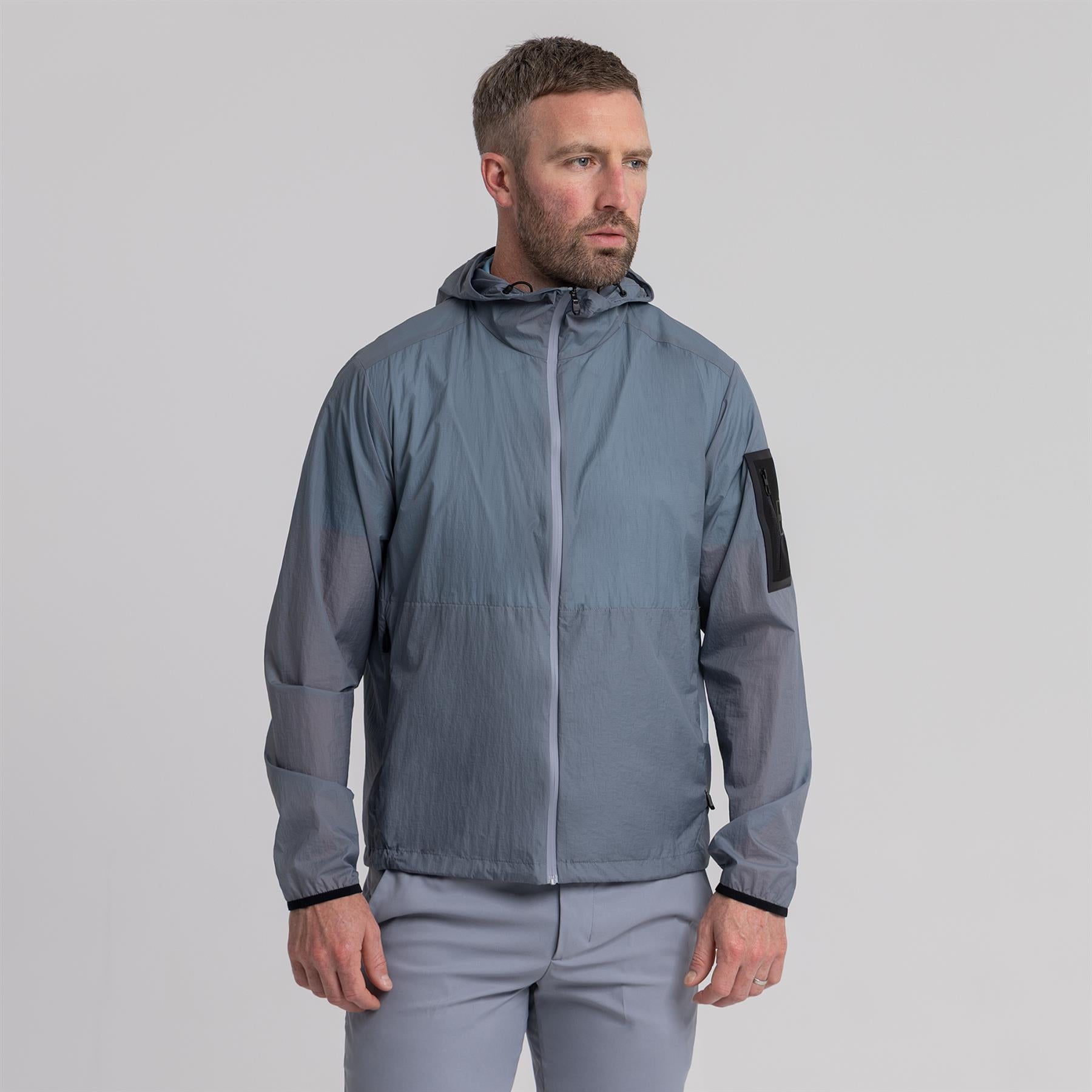 Airynix Hooded Jacket Dark Grey