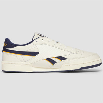 reebok off white & blue club c revenge shoes