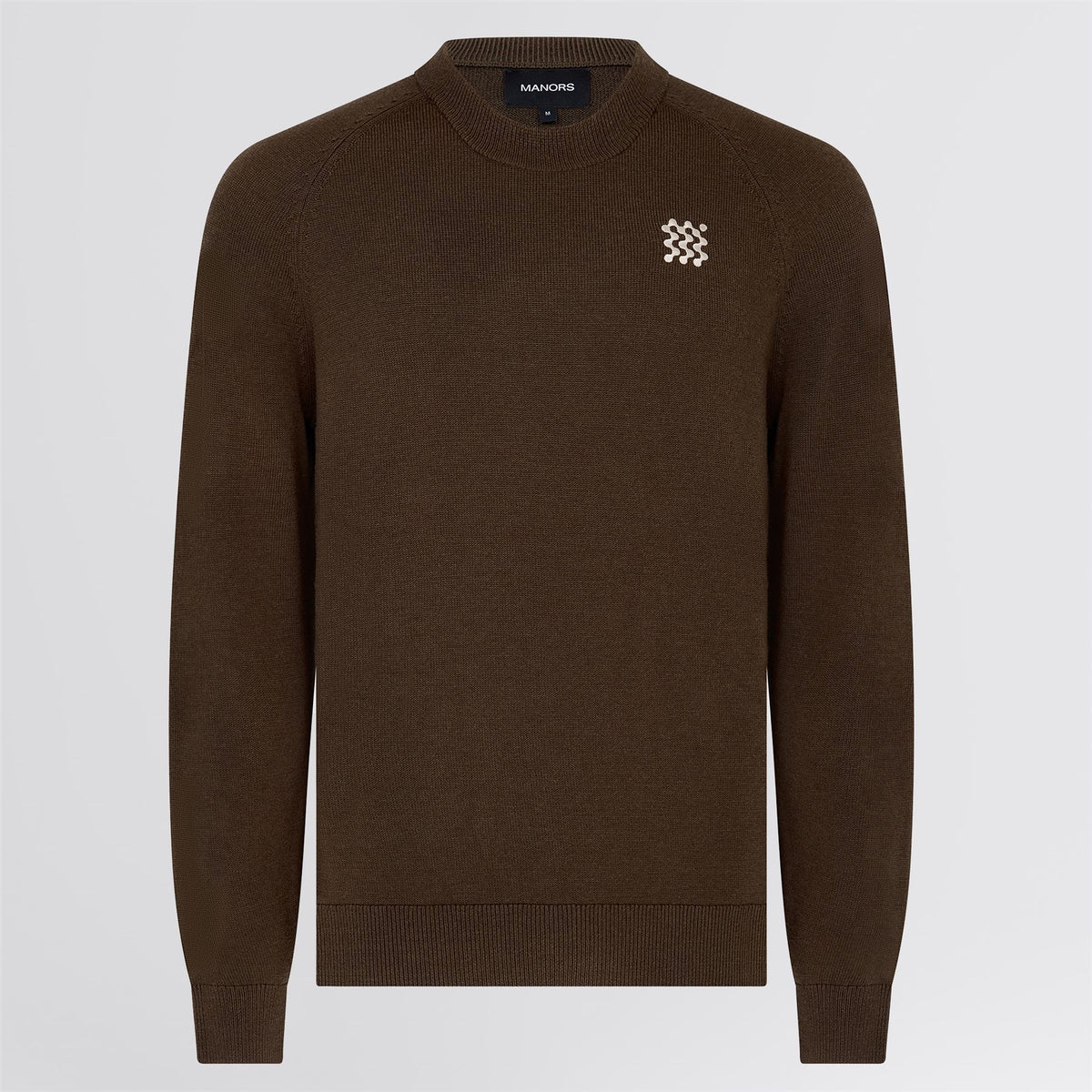 Merino Wool Crewneck Hickory