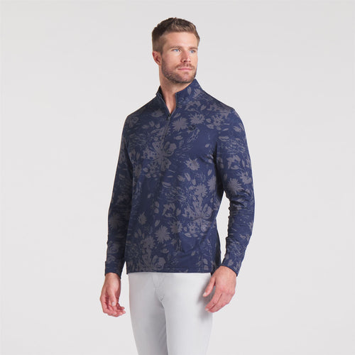 Pure 2.0 Rose Quarter Zip Deep Navy/Strong Grey