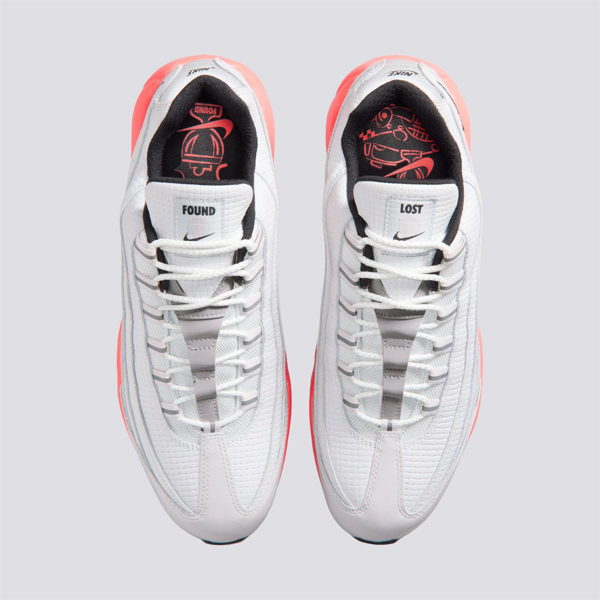 Air Max '95 NRG P26 Spikeless Golf Shoes Off White/Black Hot Lava/Metallic Silver