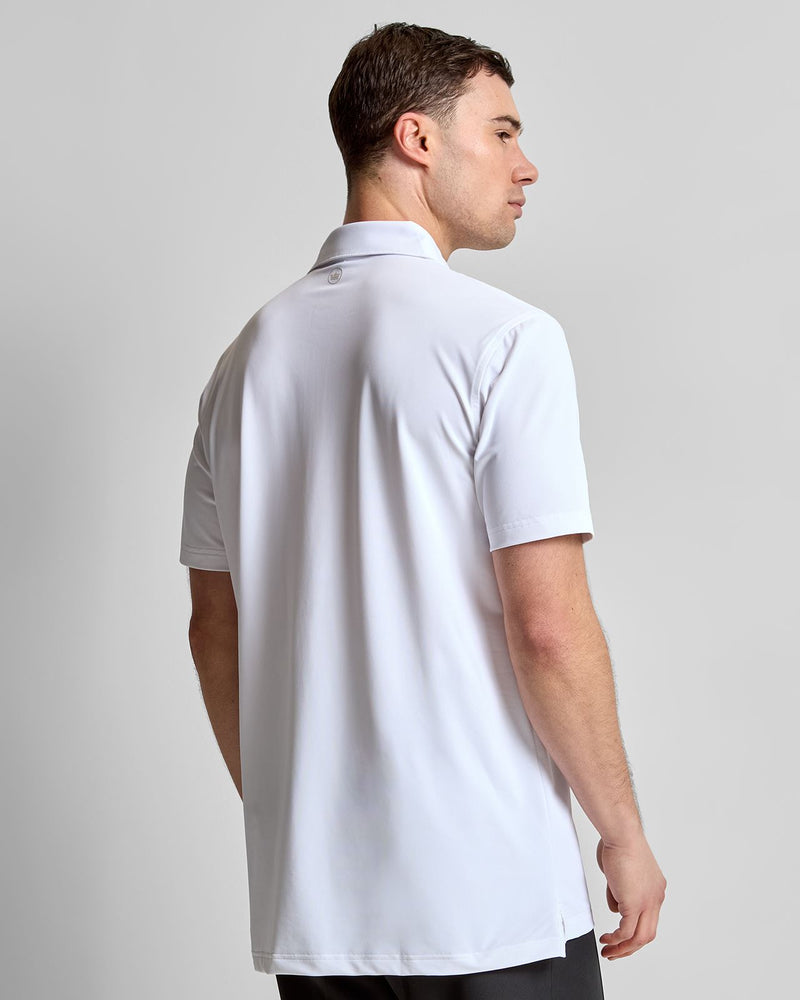 Soul Performance Mesh Polo White