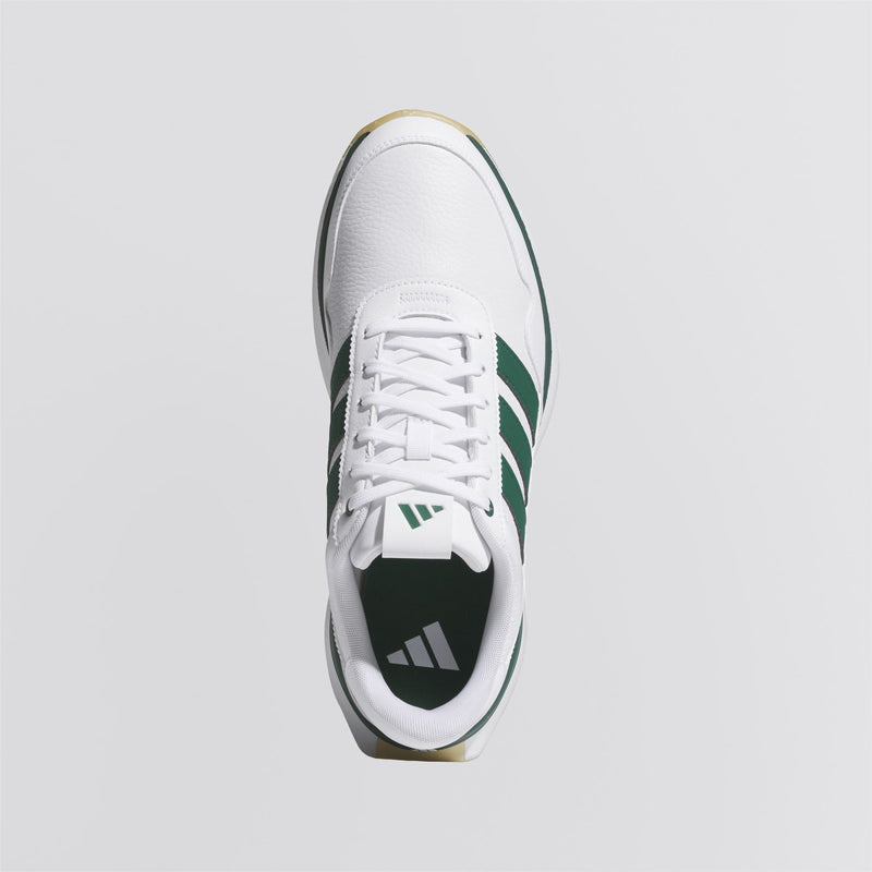 S2G '26 Leather Spikeless Golf Shoes Footwear White/Collegiate Green/Gum