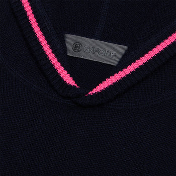 Washable Cashmere Hoodie Twilight