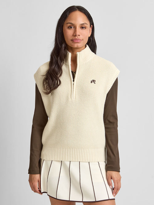 Iva Sweater Vest Cream