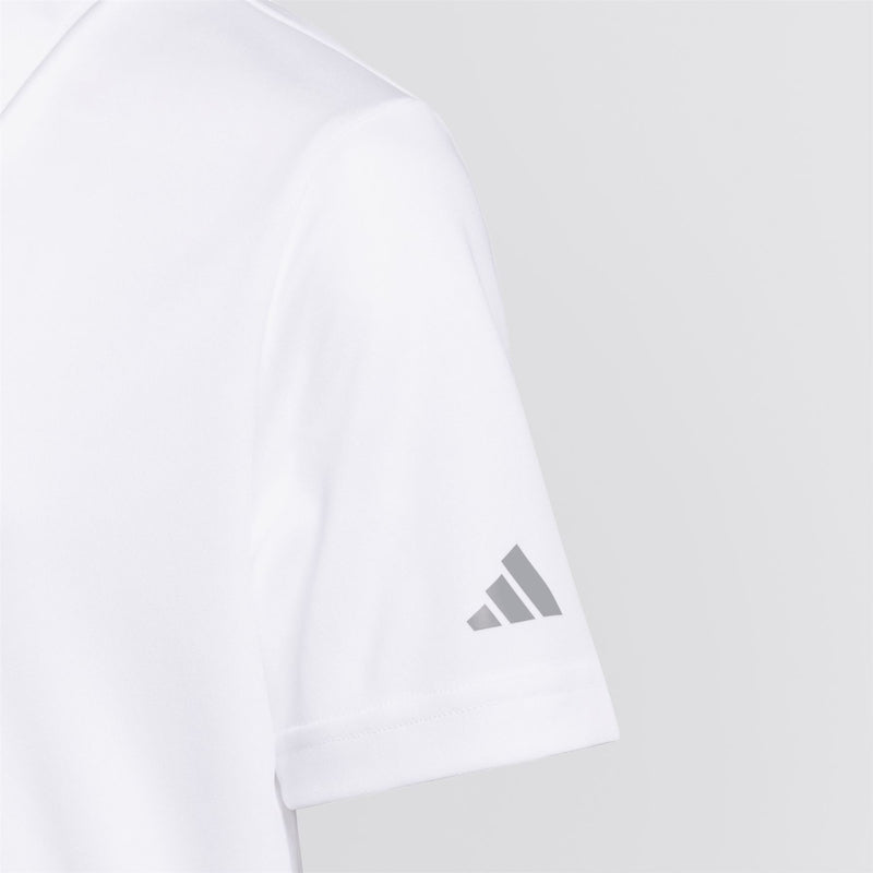 Boys Performance Polo White